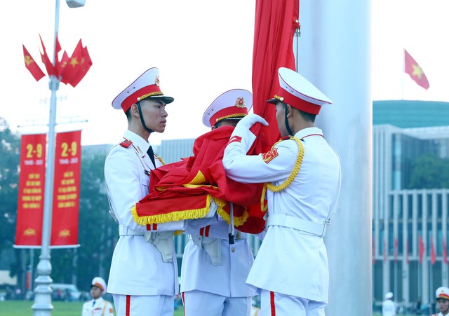 Lễ Thượng cờ trên Quảng trường Ba Đình kỷ niệm 78 năm ngày Quốc khánh 2/9 - Ảnh 7.