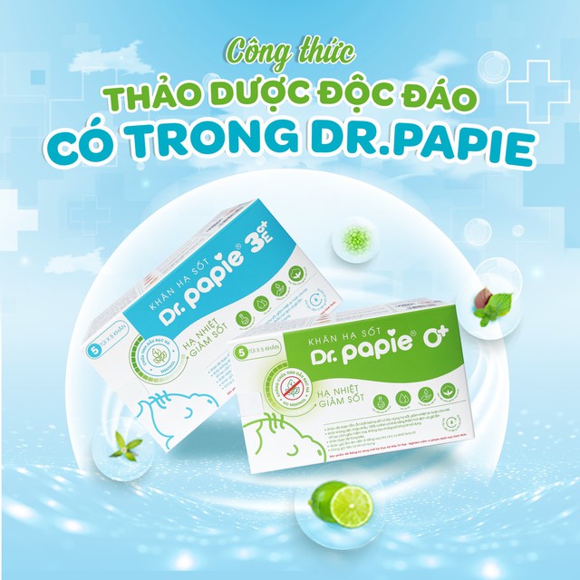 Dr.Papie - Sản phẩm kiểm soát cơn sốt mang đến những đột phá mới - Ảnh 2.