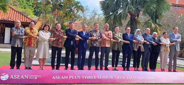 Hội nghị Quan chức cao cấp ASEAN: Tiến tới Hội nghị Cấp cao ASEAN lần thứ 43 - Ảnh 1.