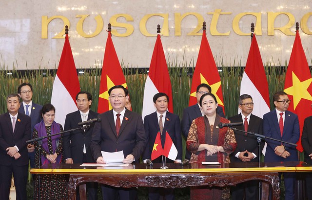 Indonesia và Việt Nam có đầy đủ ý chí, khát vọng và quyết tâm hợp tác - Ảnh 1.