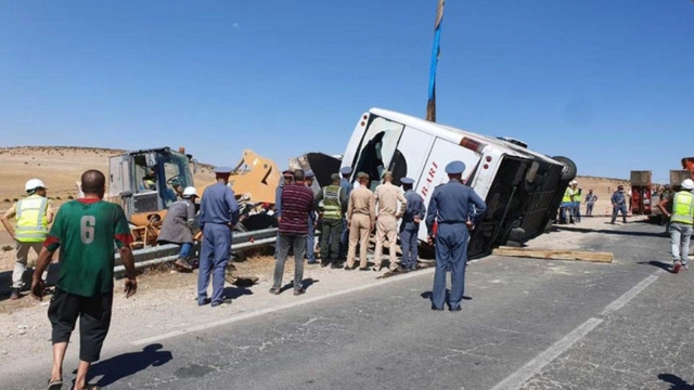 Tai nạn xe bus nghiêm trọng tại Morocco, ít nhất 24 người thiệt mạng - Ảnh 1.