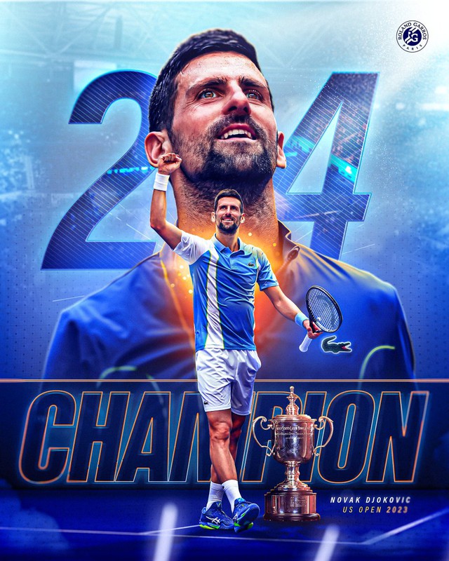 Novak Djokovic lần thứ 4 vô địch Mỹ mở rộng, giành 24 Grand Slam   - Ảnh 3.