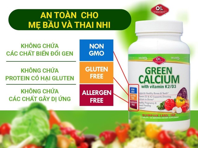 Green Calcium - Canxi hữu cơ hàng đầu cho bà bầu, mát cho mẹ, khoẻ cho con - Ảnh 3.