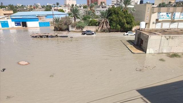 Libya khắc phục hậu quả trận lũ lụt nghiêm trọng khiến hàng nghìn người tử vong - Ảnh 1.