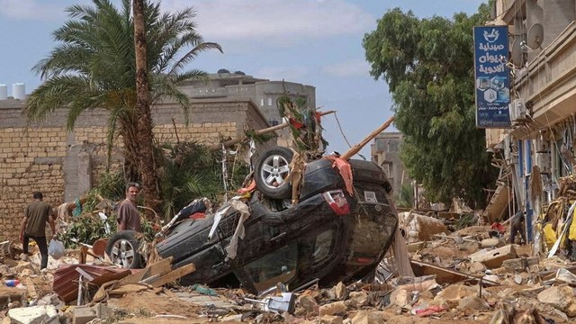 Lũ lụt ở Libya: Hơn 5.300 người có thể đã thiệt mạng sau vụ vỡ đập - Ảnh 3.