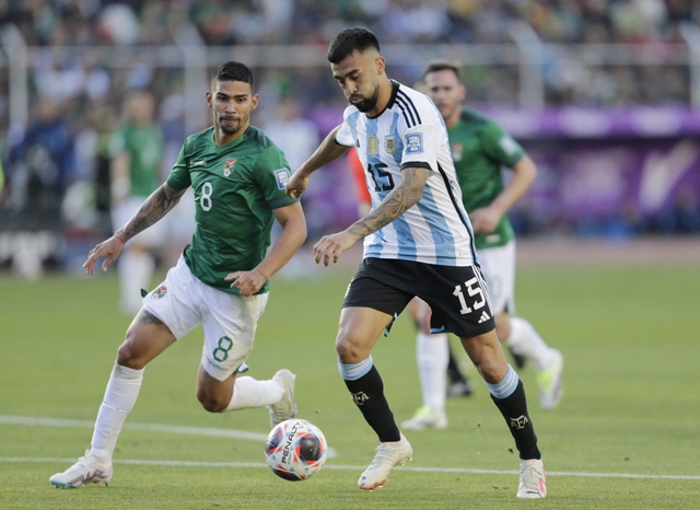 Vòng loại World Cup 2026 | Argentina thắng dễ dù không có Messi - Ảnh 3.