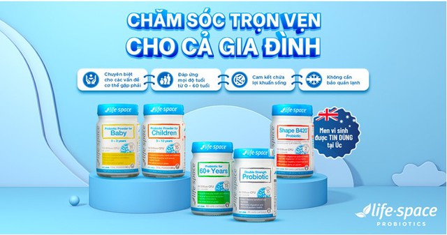 Life-Space Probiotic: Thương hiệu men vi sinh được tin dùng tại Úc phủ sóng Việt Nam - Ảnh 4.