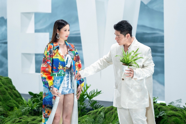 Thí sinh Miss Earth Việt Nam 2023 sáng tạo trang phục tái chế độc lạ - Ảnh 2.