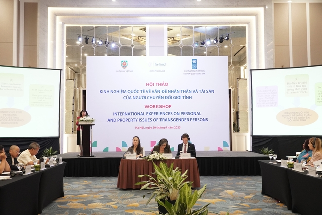 Lần đầu tiên tổ chức hội thảo chia sẻ kinh nghiệm quốc tế trong xây dựng Luật chuyển đổi giới tính tại Việt Nam - Ảnh 1.