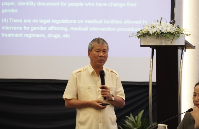 Lần đầu tiên tổ chức hội thảo chia sẻ kinh nghiệm quốc tế trong xây dựng Luật chuyển đổi giới tính tại Việt Nam - Ảnh 5.