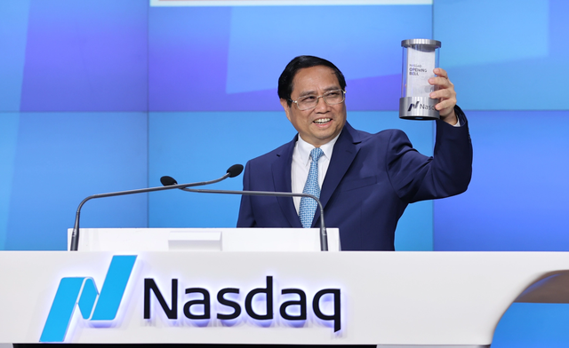 Thủ tướng rung chuông tại Sàn chứng khoán NASDAQ, kêu gọi các nhà đầu tư Hoa Kỳ hợp tác - Ảnh 2.