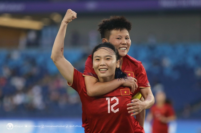 ASIAD19 | ĐT nữ Việt Nam dội mưa bàn thắng vào lưới đối thủ - Ảnh 1.