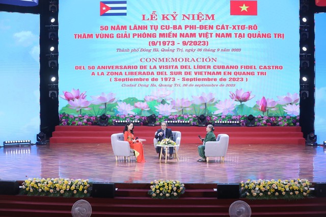 Lễ kỷ niệm 50 năm Lãnh tụ Fidel Castro tới thăm Việt Nam - Ảnh 2.
