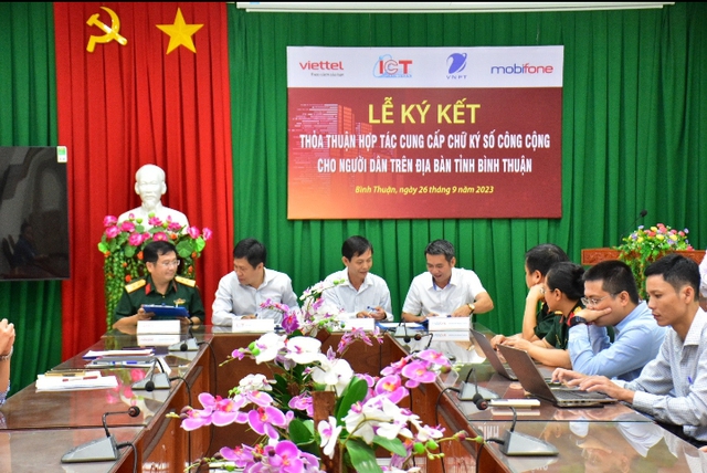 Bình Thuận hướng đến 70% dân số có chữ ký điện tử cá nhân năm 2030 - Ảnh 1.