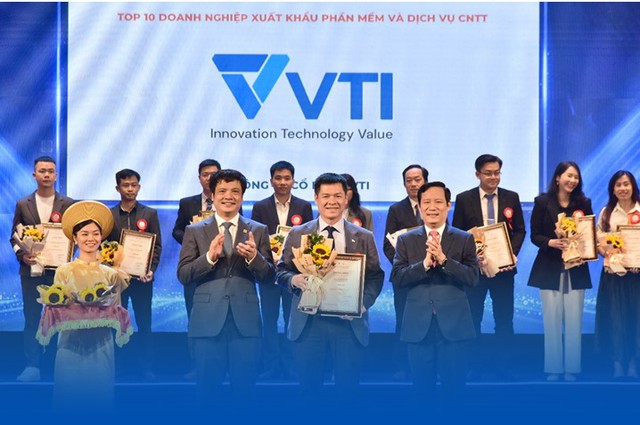 VTI Group lập hat-trick giải thưởng tại Top 10 Doanh nghiệp Công nghệ số xuất sắc năm 2023 - Ảnh 3.