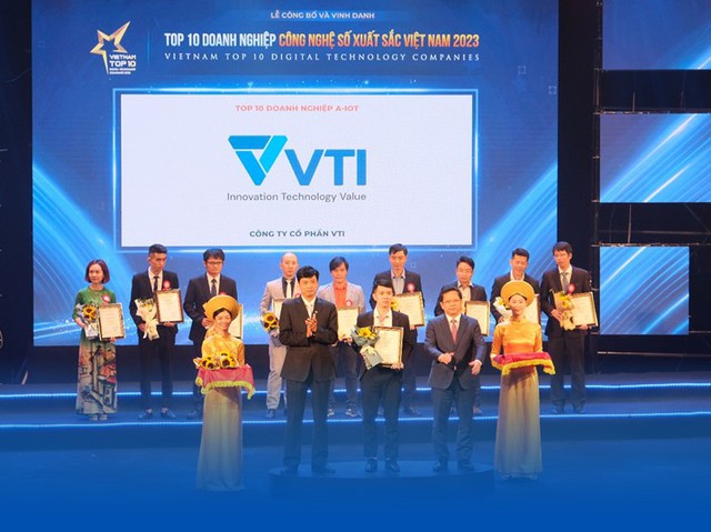 VTI Group lập hat-trick giải thưởng tại Top 10 Doanh nghiệp Công nghệ số xuất sắc năm 2023 - Ảnh 5.