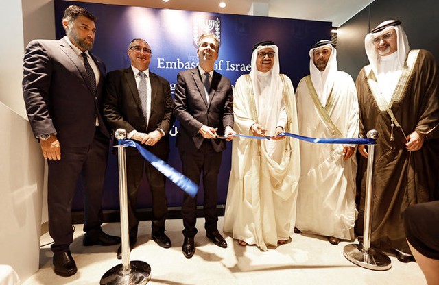 Israel mở đại sứ quán mới tại Bahrain - Ảnh 1.