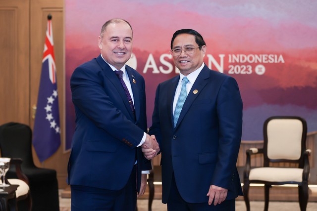 Thủ tướng Chính phủ Phạm Minh Chính gặp Thủ tướng Australia Anthony Albanese - Ảnh 2.