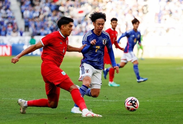 ĐT Nhật Bản thắng đậm ĐT Thái Lan trong trận giao hữu - Ảnh 1.