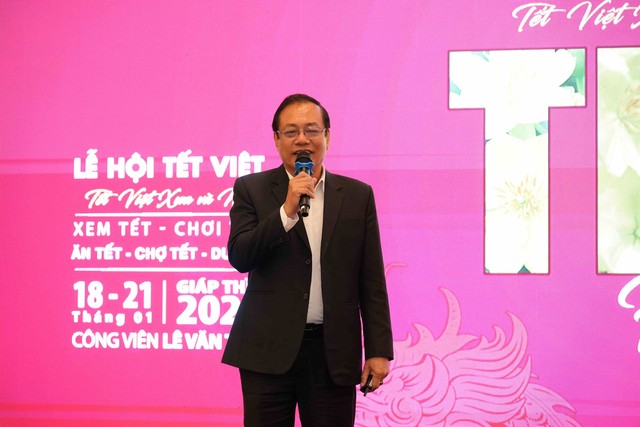 Ba Hoa hậu, Á hậu Quốc tế làm Đại sứ Lễ hội Tết Việt 2024 - Ảnh 2.