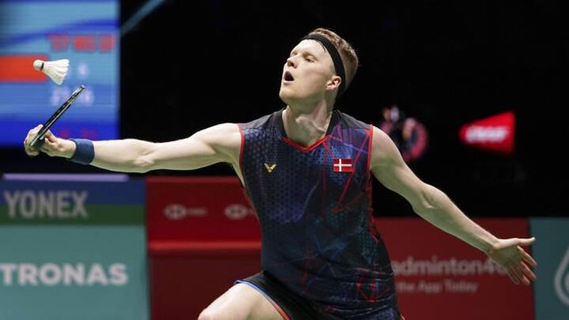 Anders Antonsen vô địch giải cầu lông Malaysia mở rộng - Ảnh 1.