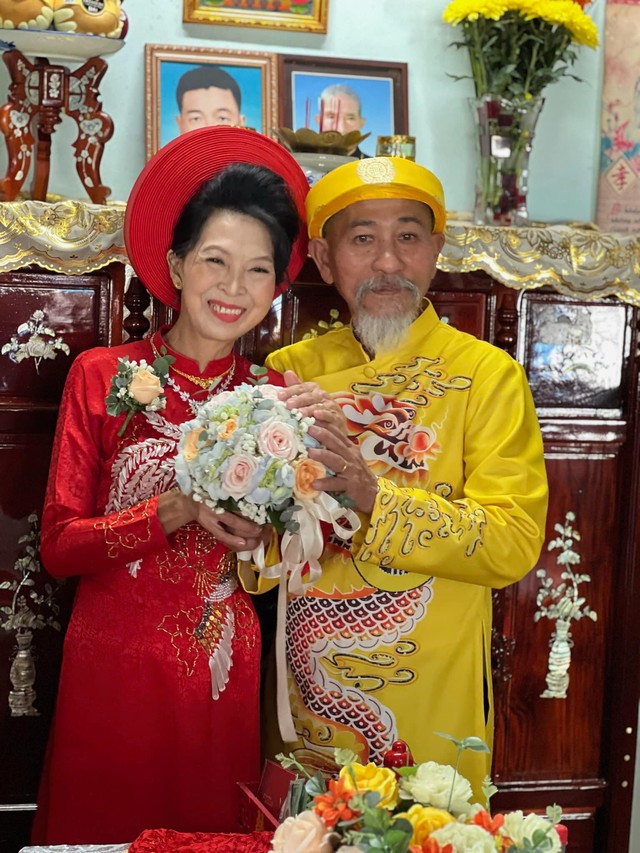 Chú rể U70 bay từ Mỹ về Việt Nam làm đám cưới với tình đầu - Ảnh 1.