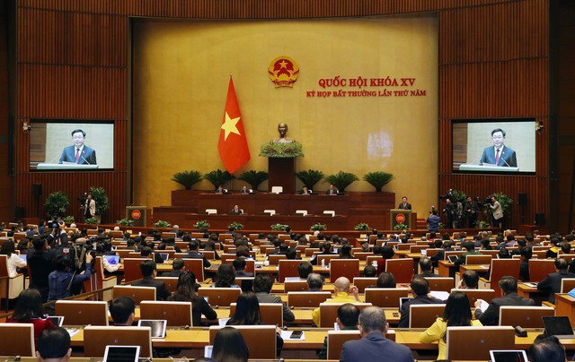 Toàn văn phát biểu khai mạc Kỳ họp bất thường lần thứ 5 của Chủ tịch Quốc hội Vương Đình Huệ - Ảnh 1.