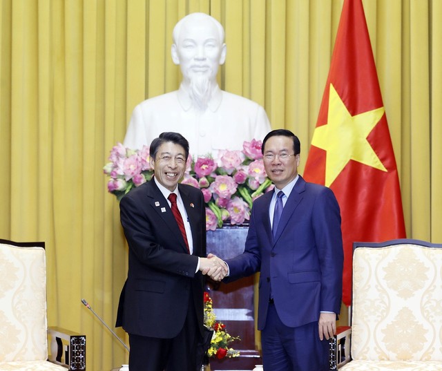 Chủ tịch nước mong muốn doanh nghiệp Nhật Bản tăng đầu tư vào Việt Nam - Ảnh 1.