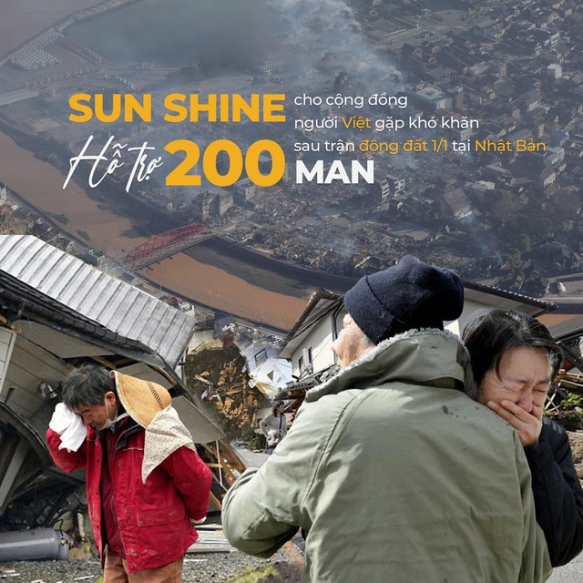Hỗ trợ cộng đồng người Việt khắc phục hậu quả động đất tại Nhật Bản - Ảnh 1.