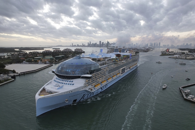 Icon of the Seas - tàu du lịch lớn nhất thế giới - Ảnh 1.