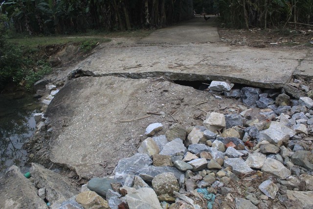 Nhiều ngầm tràn khu vực miền núi Thanh Hóa cần được nâng cấp, sửa chữa - Ảnh 1.