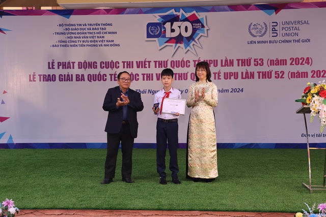 Phát động cuộc thi Viết thư quốc tế UPU lần thứ 53 gửi các thế hệ tương lai - Ảnh 1.