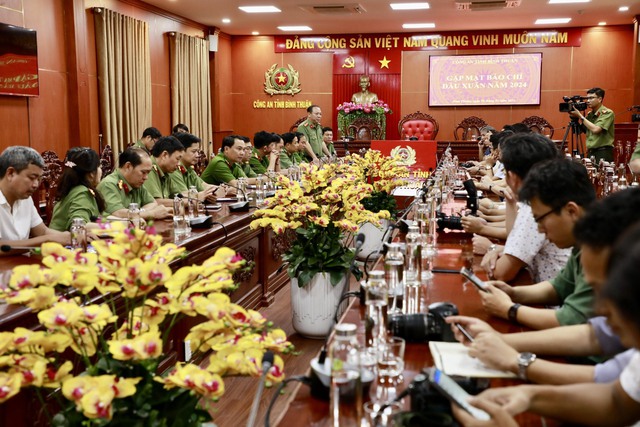 Bình Thuận: Báo chí góp phần lan toả hình ảnh đẹp về lực lượng CAND - Ảnh 2.