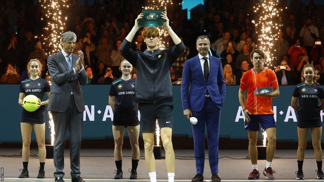 Jannik Sinner vô địch giải quần vợt Rotterdam mở rộng - Ảnh 2.
