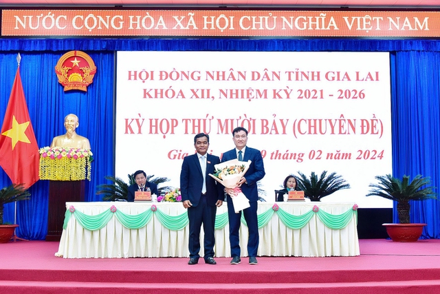 Ông Nguyễn Tuấn Anh được bầu làm Phó Chủ tịch UBND tỉnh Gia Lai - Ảnh 1.