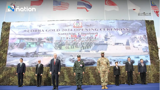 Mỹ - Thái Lan bắt đầu cuộc tập trận Hổ mang Vàng 2024  - Ảnh 1.