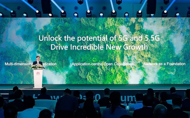 Huawei chia sẻ cơ hội bứt phá tăng trưởng với 5G tại MWC 2024 - Ảnh 1.