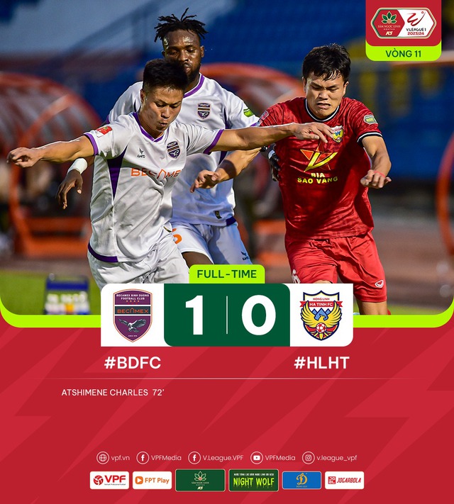 Highlights | Becamex Bình Dương 1-0 Hồng Lĩnh Hà Tĩnh (Vòng 11 V.League 2023/24)   - Ảnh 1.