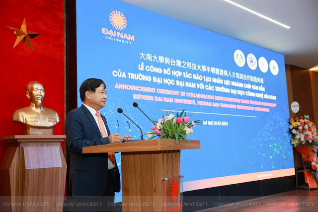 ĐH Đại Nam hợp tác với Đài Loan (Trung Quốc) đào tạo ngành chip bán dẫn - Ảnh 3.