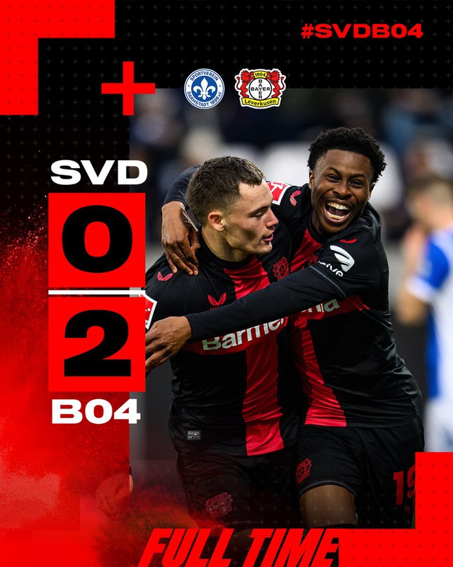 Bayer Leverkusen củng cố ngôi đầu Bundesliga   - Ảnh 1.