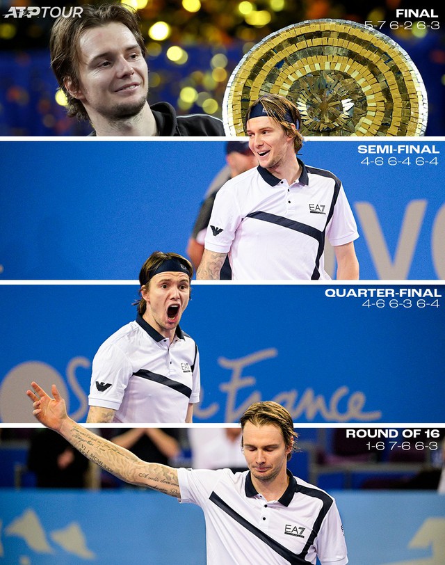 Alexander Bublik vô địch giải quần vợt Open Sud De France - Ảnh 2.
