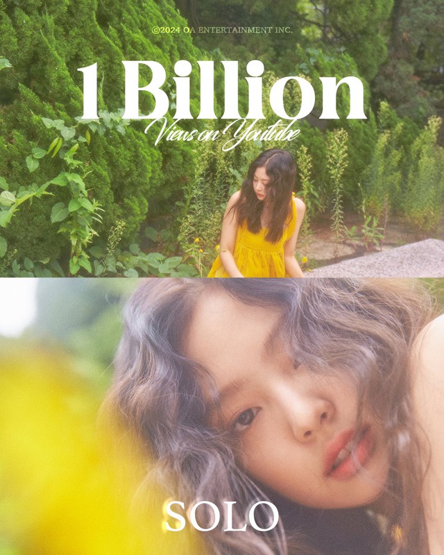 Jennie (BLACKPINK) - Nữ nghệ sĩ solo K-Pop đầu tiên sở hữu MV 1 tỷ lượt xem - Ảnh 1.