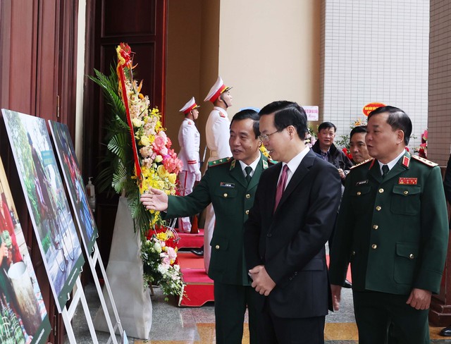 Chủ tịch nước trao Huân chương Chiến công hạng Nhì tặng Bộ đội Biên phòng - Ảnh 3.