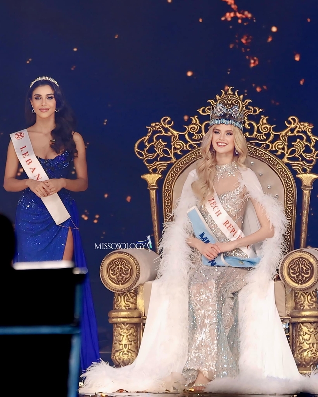 Tân Hoa hậu thế giới 2024 được nhận xét phù hợp hoàn hảo cho chiếc vương miện - Ảnh 1.