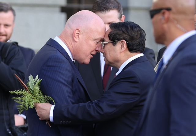 Lễ đón Thủ tướng Phạm Minh Chính thăm chính thức New Zealand theo nghi thức cao nhất - Ảnh 8.