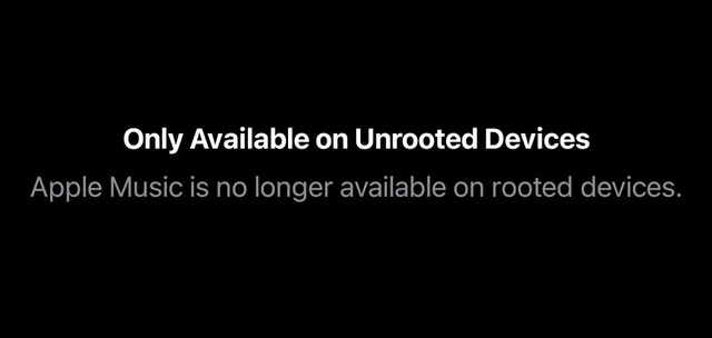 Apple Music cấm cửa máy Android đã bị root - Ảnh 1.
