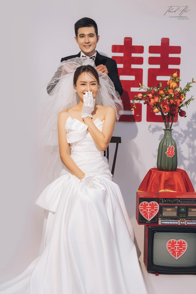 Hồng Diễm làm cô dâu xinh đẹp trong phim mới - Ảnh 2.