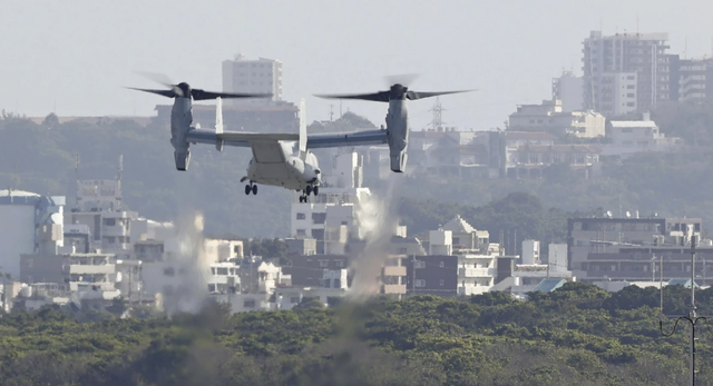 Mỹ tái vận hành máy bay Osprey tại Nhật Bản - Ảnh 1.
