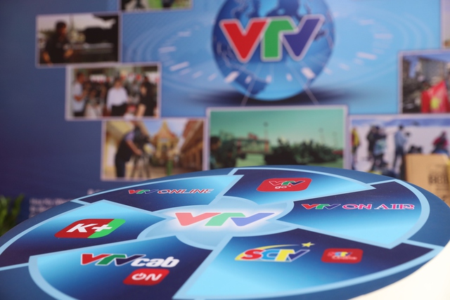 Đặc sắc gian trưng bày của VTV tại Hội báo Toàn quốc 2024 - Ảnh 3.