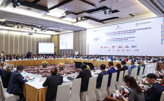 Thủ tướng gặp mặt cộng đồng doanh nghiệp FDI và dự Diễn đàn Doanh nghiệp Việt Nam - Ảnh 2.